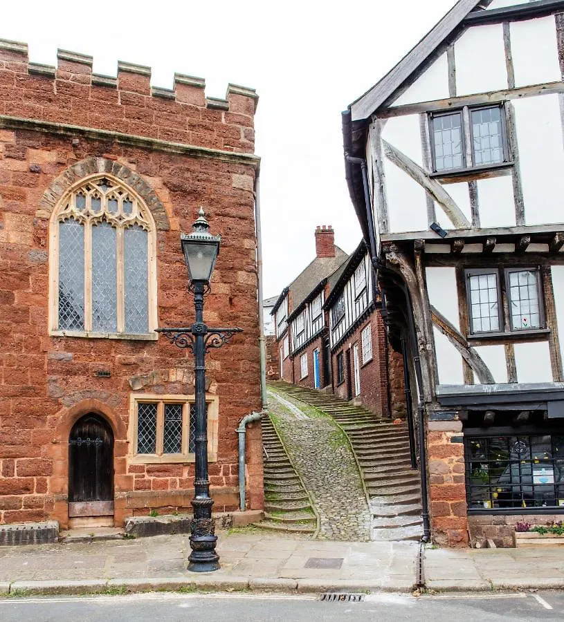 Unique Exeter Tudor Cottage On Famous Cobbled Hill